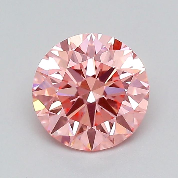 1.02 Ct. Fancy Vivid  Pink Round Lab Grown Diamond