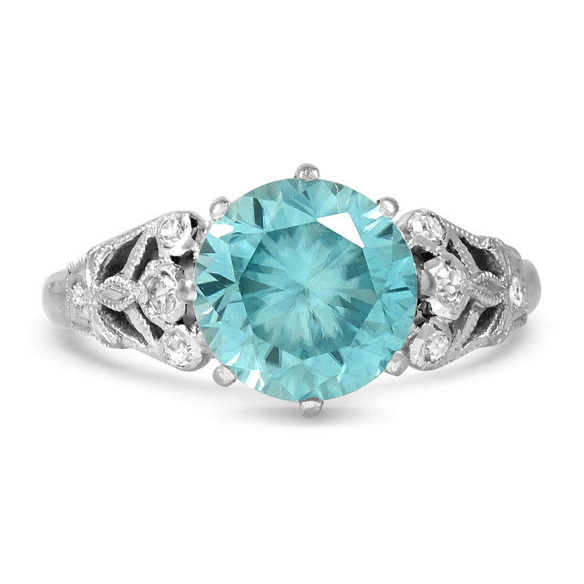Edwardian Zircon Vintage Ring