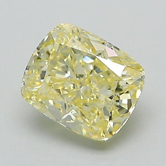 1.11 Ct. Fancy Intense Yellow Cushion Lab Grown Diamond