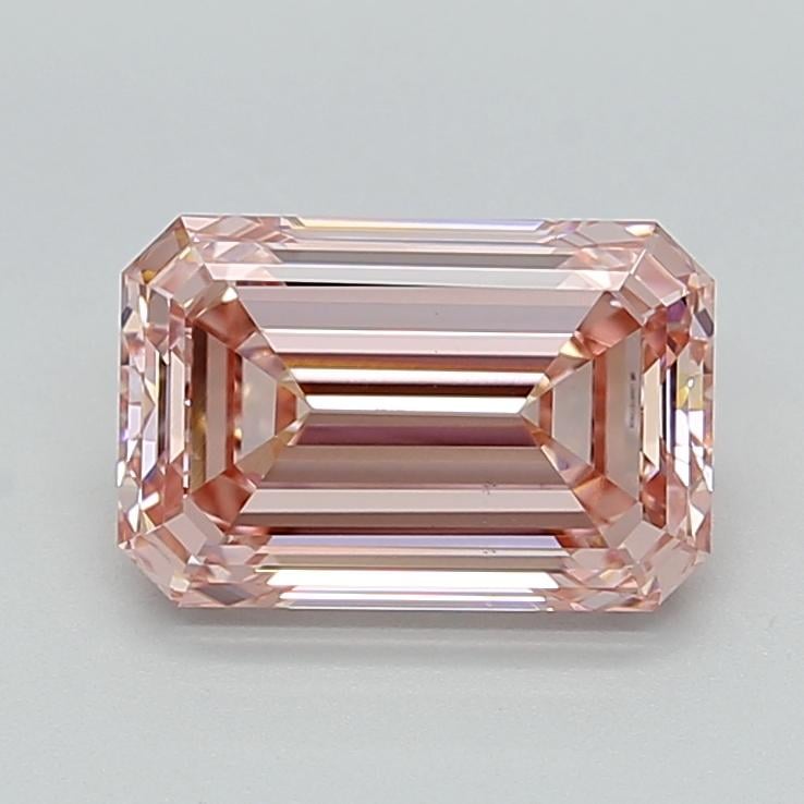 3.00 Ct. Fancy Intense  Pink Emerald Lab Grown Diamond