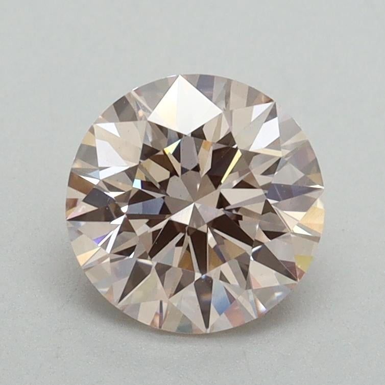 1.19 Ct. Fancy Light Pink Round Lab Grown Diamond