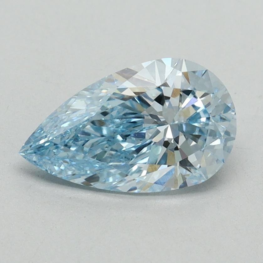 1.05 Ct. Fancy Intense Blue Pear Lab Grown Diamond
