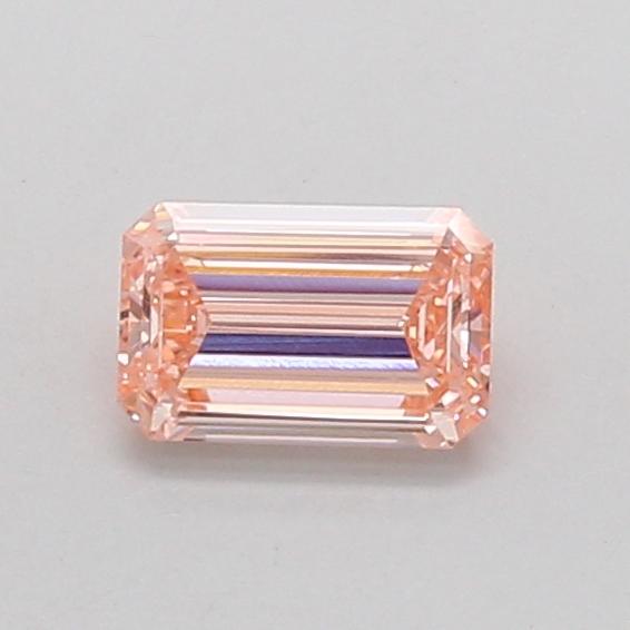 0.52 Ct. Fancy Intense Pink Emerald Lab Grown Diamond
