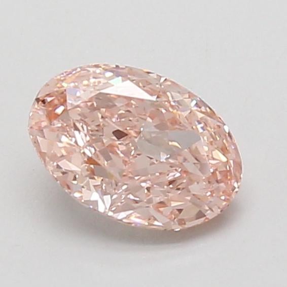 1.02 Ct. Fancy Vivid Pink Oval Lab Grown Diamond