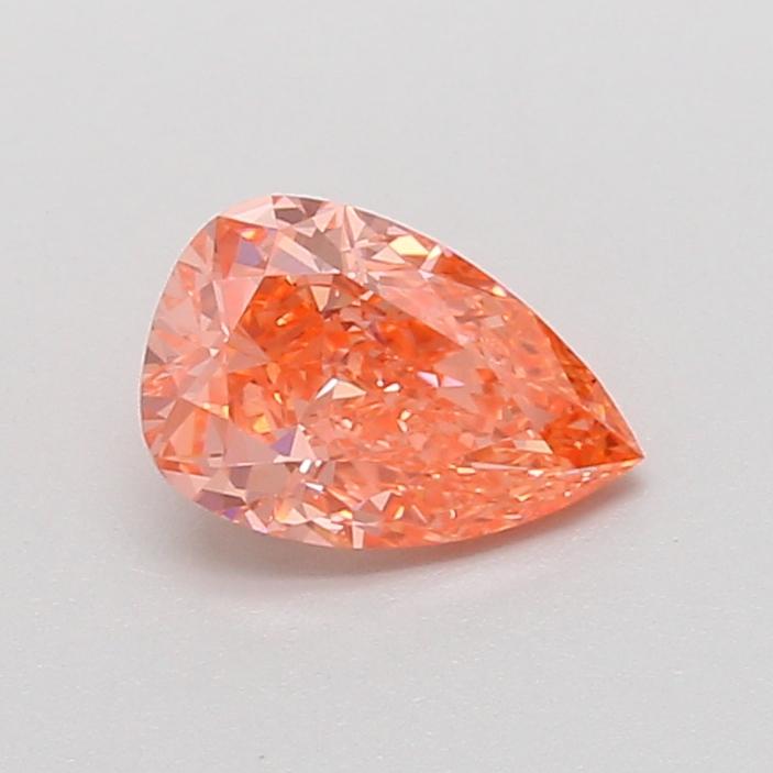 1.01 Ct. Fancy Vivid Pink Pear Lab Grown Diamond