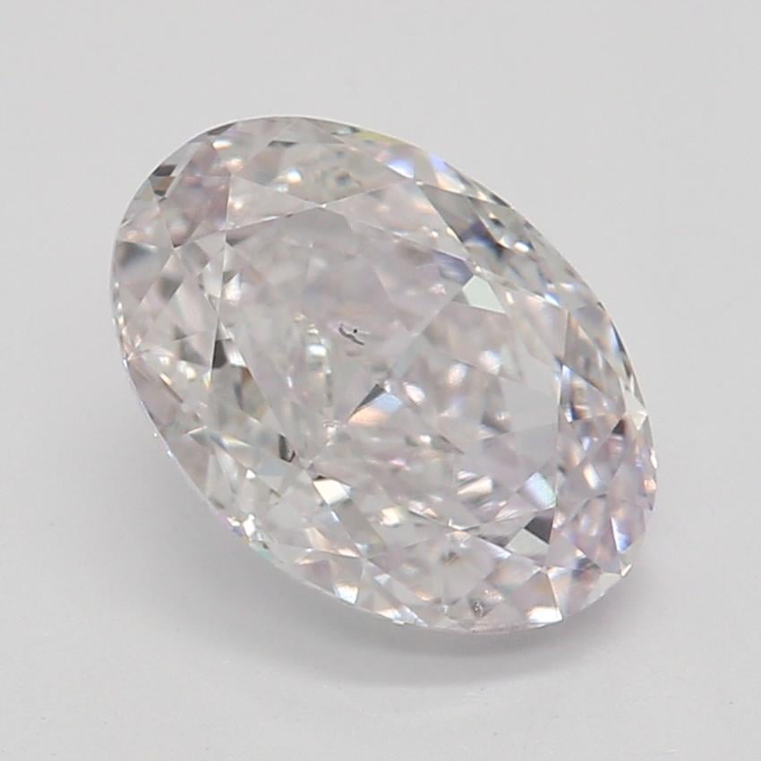 1.00 Ct. Light Pink Oval Diamond