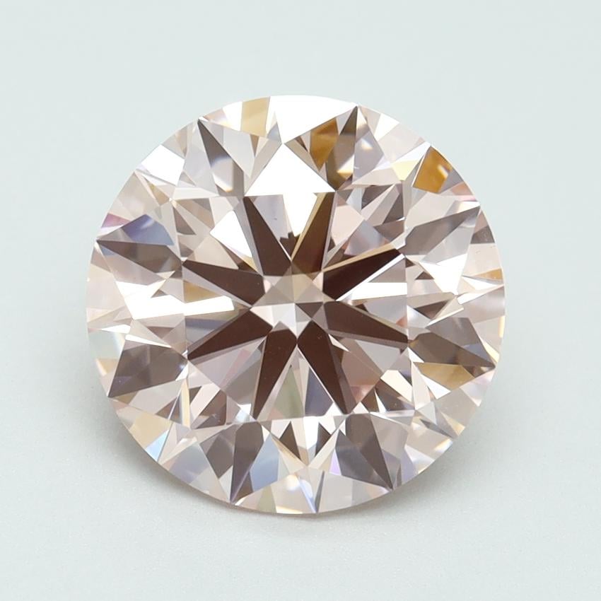 3.58 Ct. Fancy Intense Pink Round Lab Grown Diamond