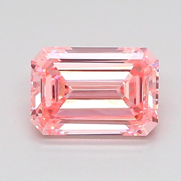 1.15 Ct. Fancy Intense Pink Emerald Lab Grown Diamond