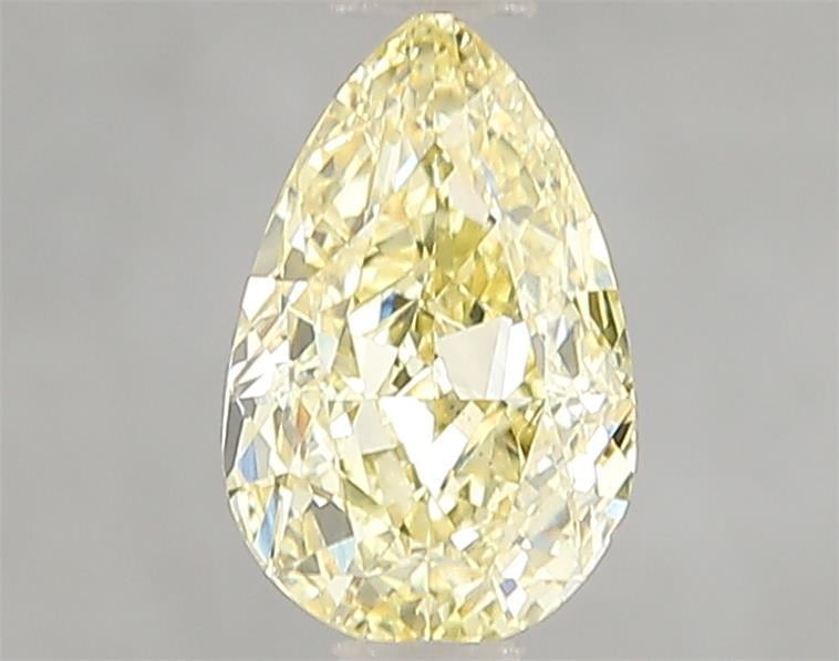 1.22 Ct. Fancy Vivid Yellow Pear Lab Grown Diamond