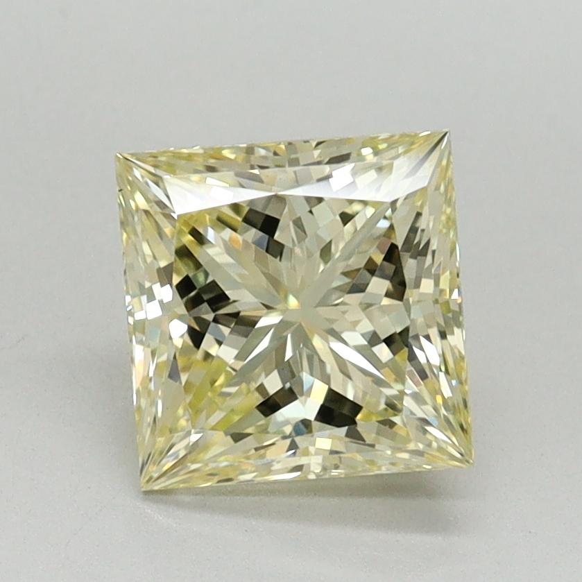 1.57 Ct. Fancy Yellow Princess Lab Grown Diamond