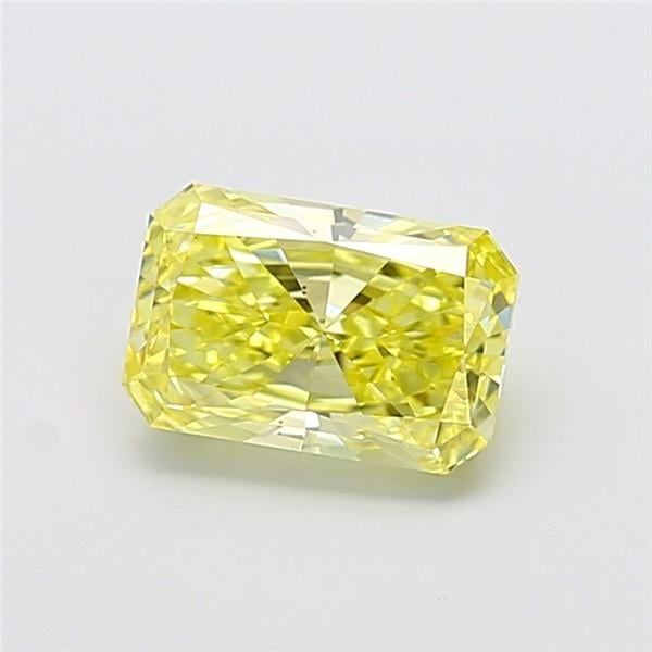 2.03 Ct. Fancy Intense Yellow Radiant Lab Grown Diamond