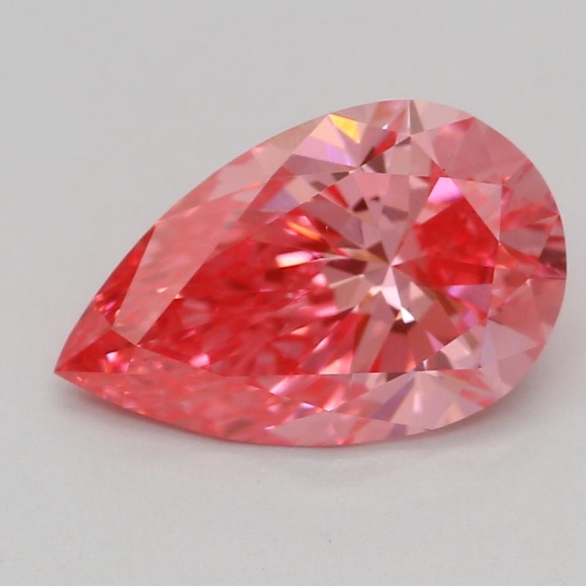 1.04 Ct. Fancy Vivid Pink Pear Lab Grown Diamond