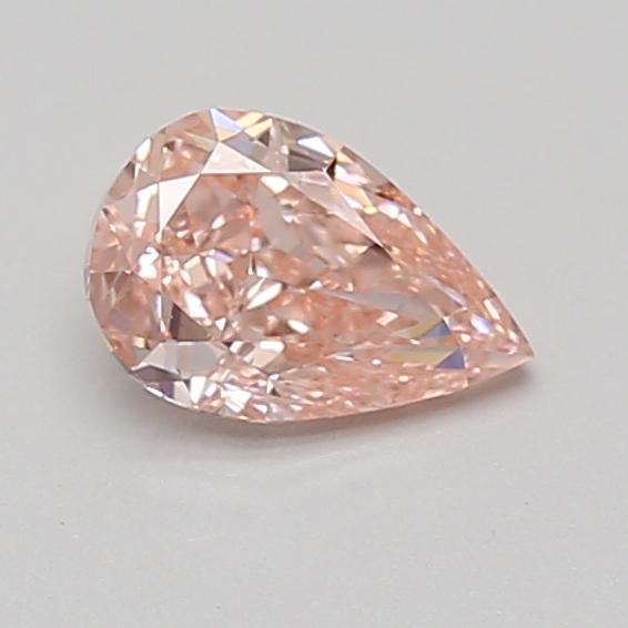 0.72 Ct. Fancy Vivid Pink Pear Lab Grown Diamond