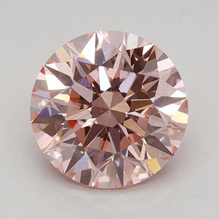 1.01 Ct. Fancy Pink Round Lab Grown Diamond