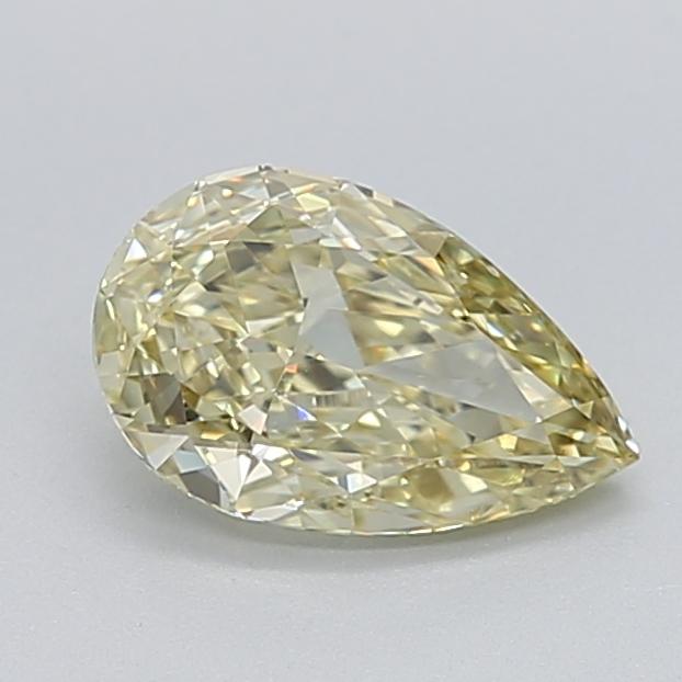 1.02 Ct. Fancy Intense  Yellow Pear Lab Grown Diamond