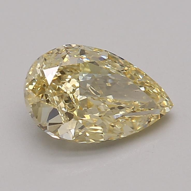 1.55 Ct. Fancy Intense Yellow Pear Lab Grown Diamond