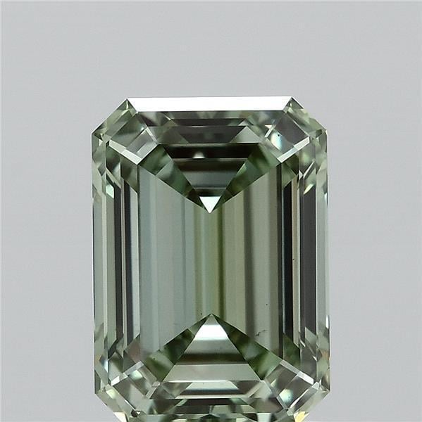 2.06 Ct. Fancy Vivid Green Emerald Lab Grown Diamond