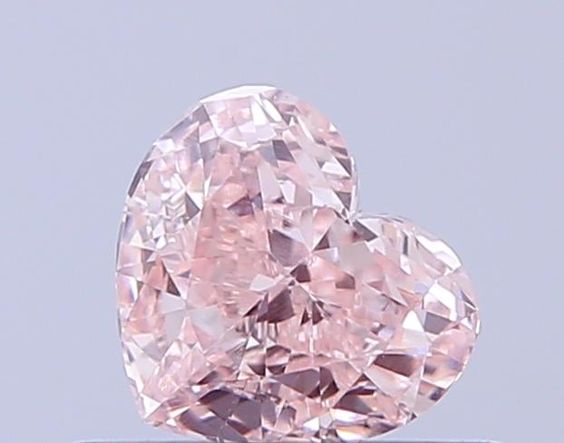 0.59 Ct. Fancy Light Pink Heart Lab Grown Diamond