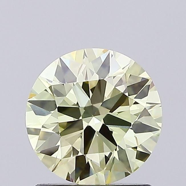1.03 Ct. Fancy Light Yellow Round Lab Grown Diamond