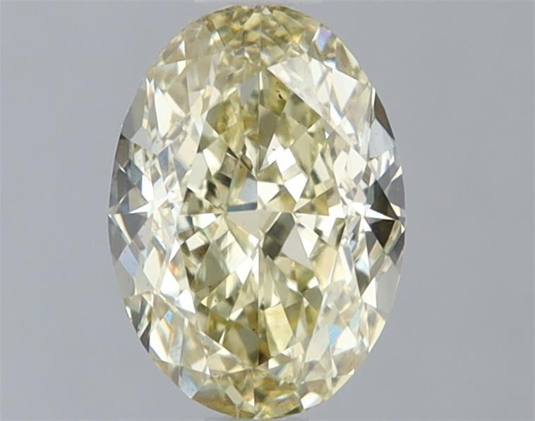 1.01 Ct. Fancy Yellow Oval Lab Grown Diamond