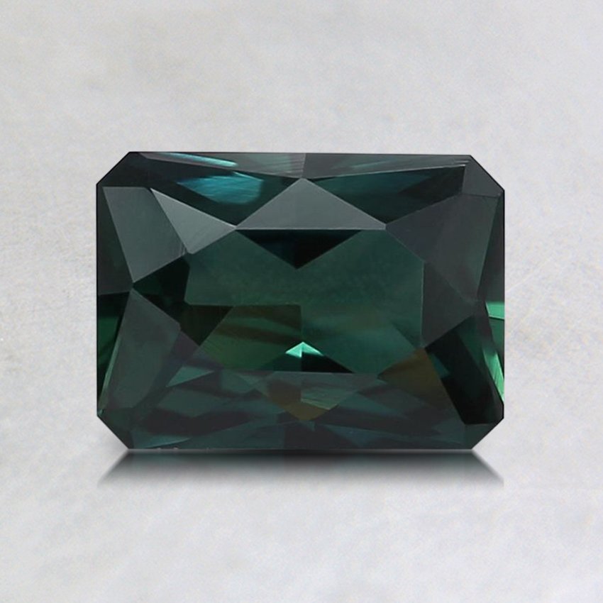 6.9x5mm Teal Radiant Sapphire