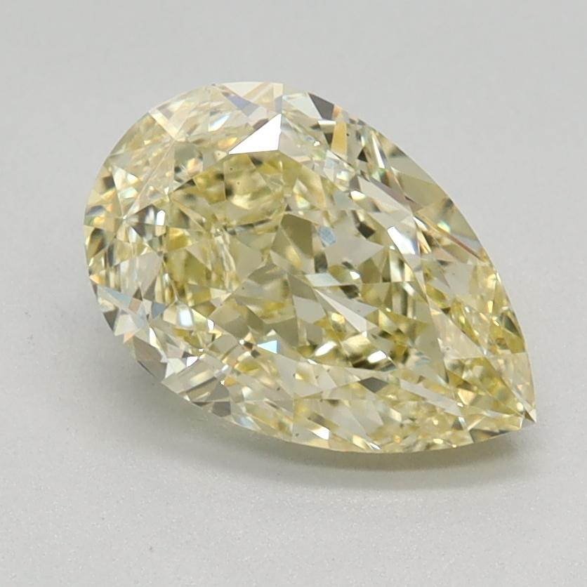 1.41 Ct. Fancy Intense Yellow Pear Lab Grown Diamond