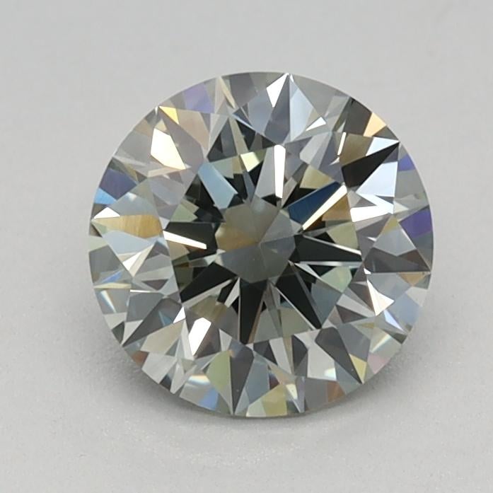 0.73 Ct. Fancy Green Round Lab Grown Diamond