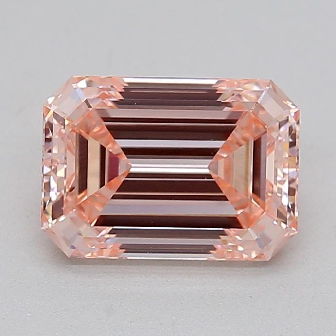 1.54 Ct. Fancy Intense  Pink Emerald Lab Grown Diamond