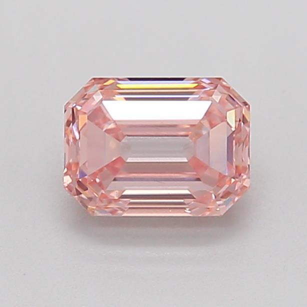 0.91 Ct. Fancy Intense  Pink Emerald Lab Grown Diamond