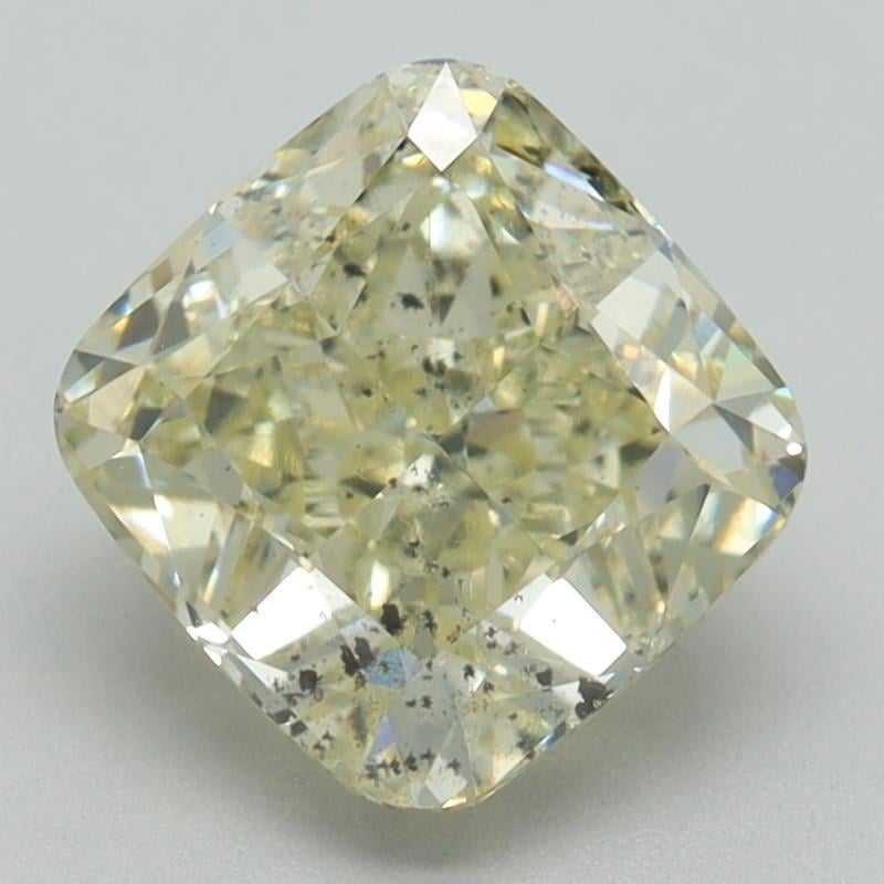 1.20 Ct. Light Yellow Cushion Diamond