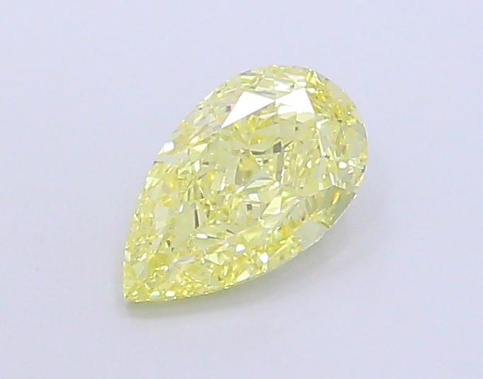 2.46 Ct. Fancy Intense Yellow Pear Lab Grown Diamond