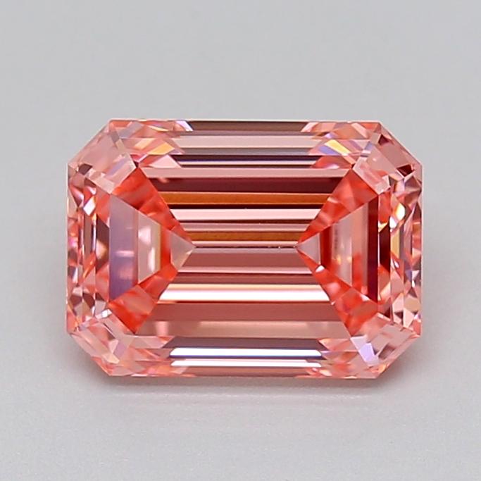 2.03 Ct. Fancy Vivid Pink Emerald Lab Grown Diamond