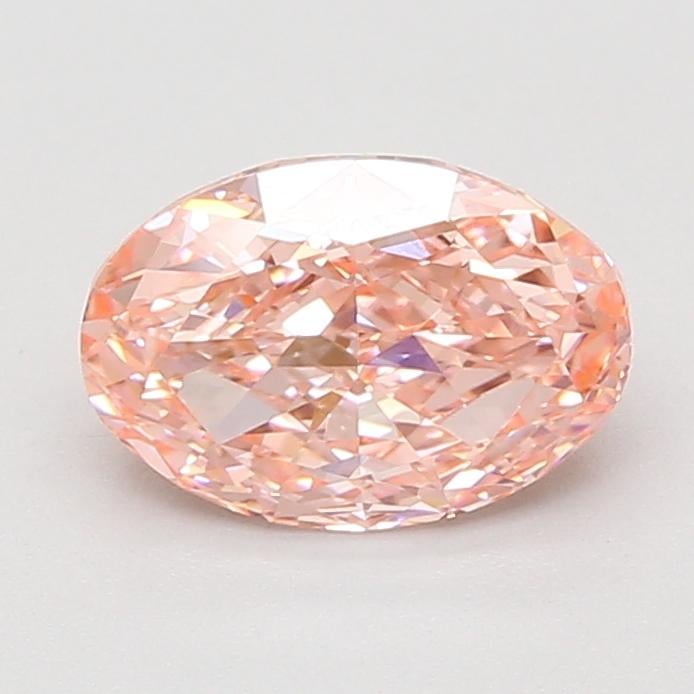 2.01 Ct. Fancy Vivid Pink Oval Lab Grown Diamond