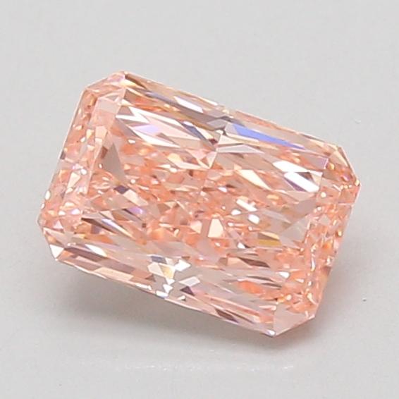 1.10 Ct. Fancy Vivid Pink Radiant Lab Grown Diamond