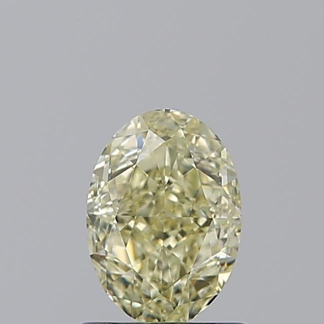 1.01 Ct. Fancy Light Yellow Oval Diamond