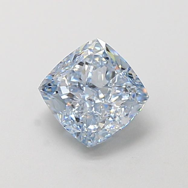 1.15 Ct. Fancy Intense  Blue Cushion Lab Grown Diamond