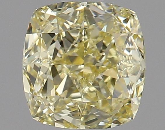 0.72 Ct. Fancy Yellow Cushion Diamond