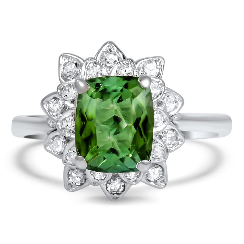 Retro Tourmaline Cocktail Ring