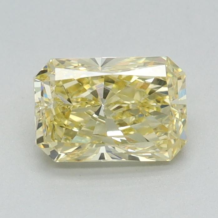 0.70 Ct. Fancy Vivid Yellow Radiant Lab Grown Diamond