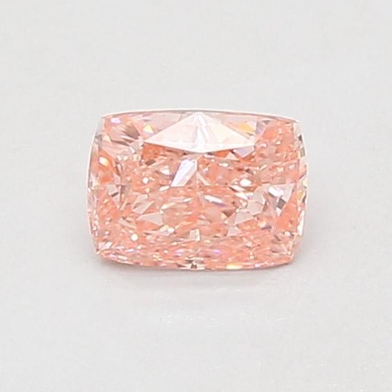 0.56 Ct. Fancy Vivid Pink Cushion Lab Grown Diamond