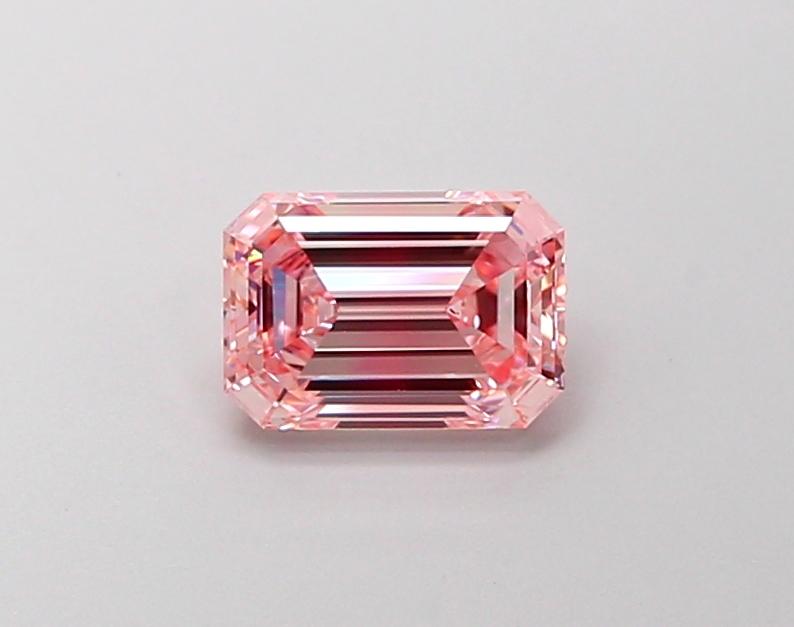 1.16 Ct. Fancy Intense Pink Emerald Lab Grown Diamond
