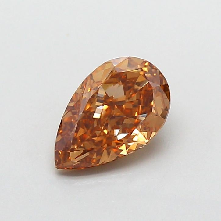 1.05 Ct. Fancy Light  Brown Pear Lab Grown Diamond