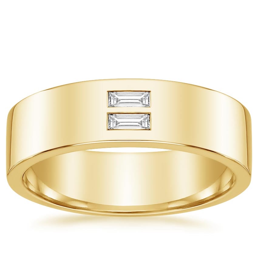 Equality Diamond 6mm Wedding Ring (1/3 ct. tw.) in 18K Yellow Gold