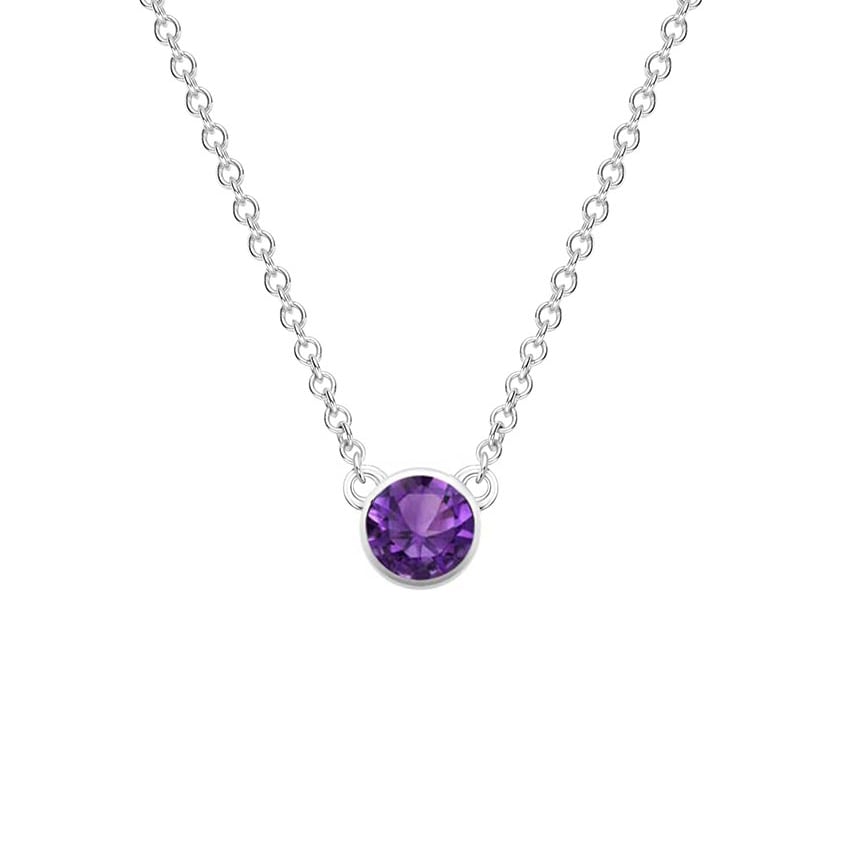 Natural Pink Amethyst Gemstone 925 Solid Sterling Silver Bezel Necklace Pendants Shape Pendant Jewelry Trending Arrive ! Mix Size