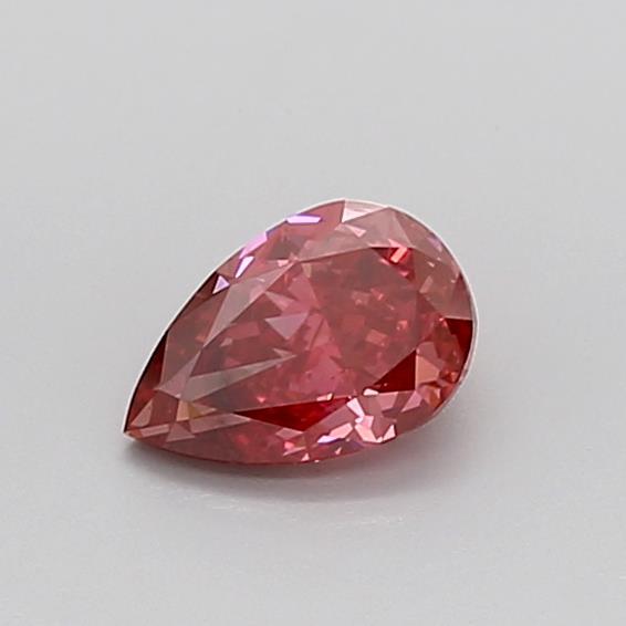 0.94 Ct. Fancy Vivid Pink Pear Lab Grown Diamond