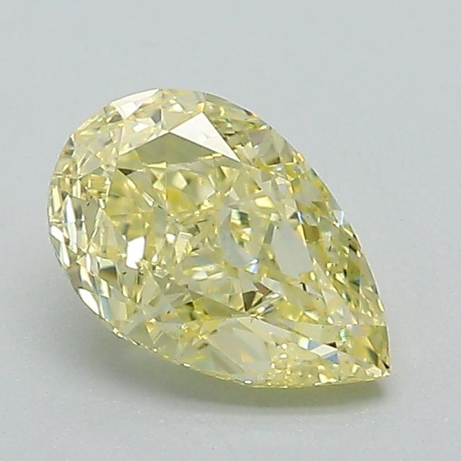 1.03 Ct. Fancy Yellow Pear Lab Grown Diamond