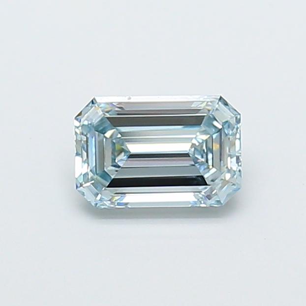 1.05 Ct. Fancy Blue Emerald Lab Grown Diamond