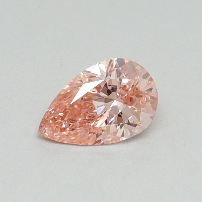 0.30 Ct. Fancy Vivid Pink Pear Lab Grown Diamond