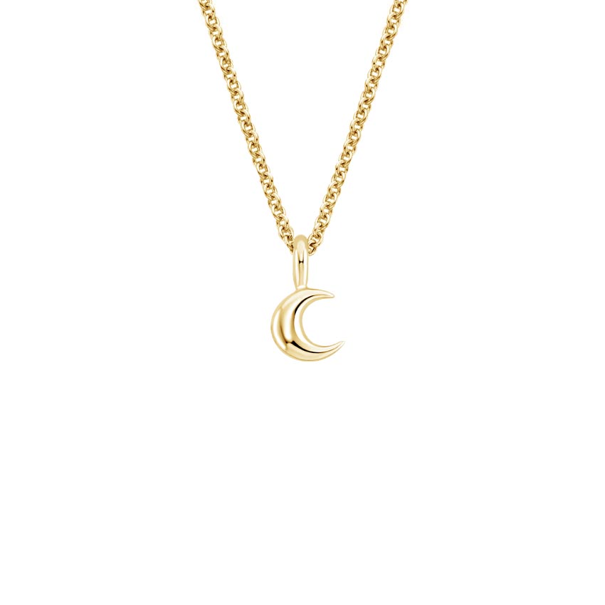 Gold Moon Pendant 