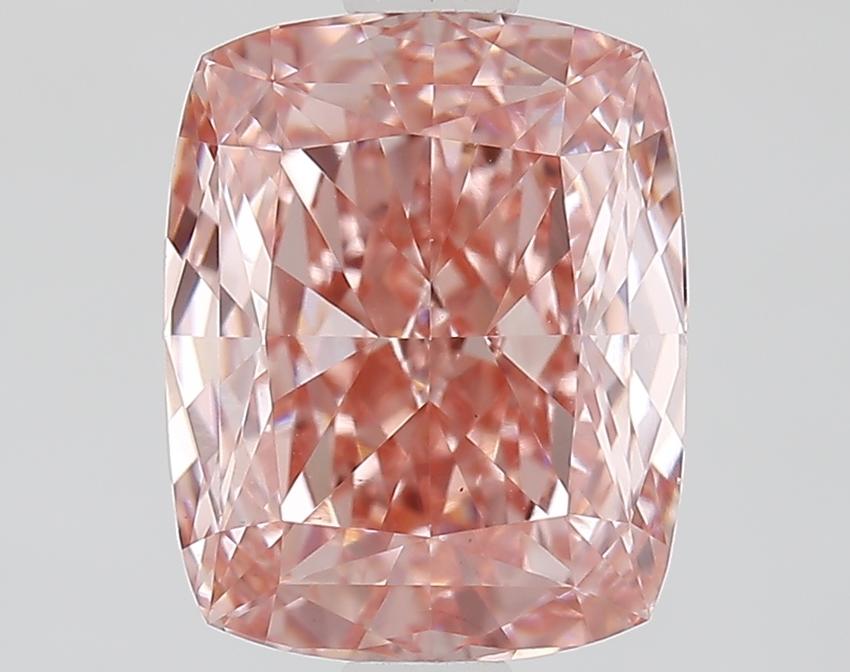 1.88 Ct. Fancy Vivid Pink Cushion Lab Grown Diamond